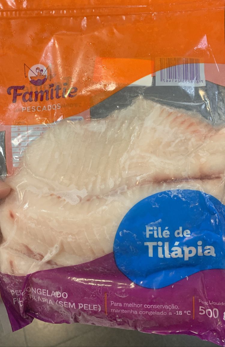 FILE DE TILAPIA 500G